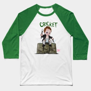 Cricket Kewpie Baseball T-Shirt